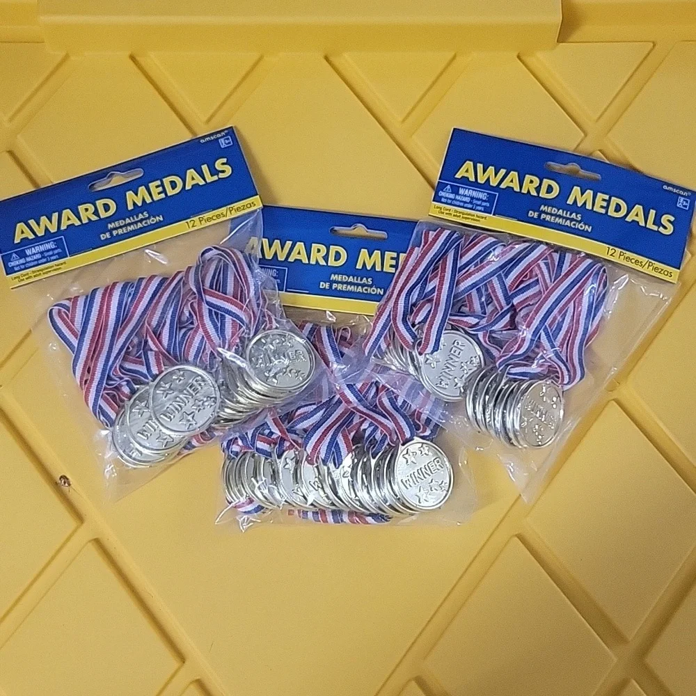 3pk Award Medals Party Supplies